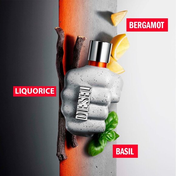 Diesel Only the Brave Street for Men 2.5 OZ Bergamot, vetiver, Licorice & Basil - Picture 4 of 5